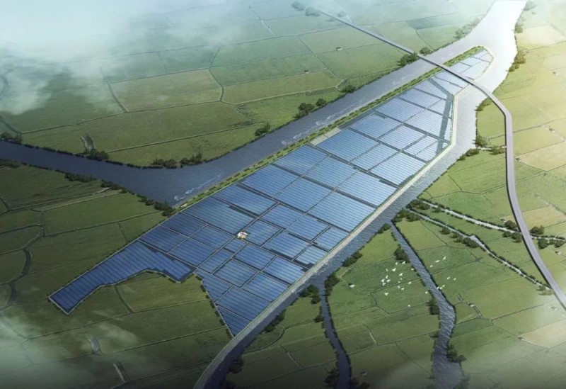 550MWp！亞洲最大漁光互補光伏發電項目之一正式開工！
