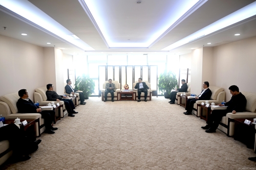 中國電建黨委常委、副總經理王小軍會見大理州委副書記肖創勇