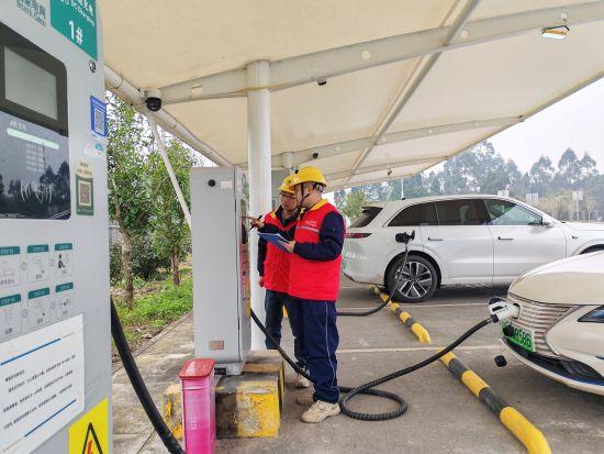 重慶新能源車春節充電次數、電量創歷史新高
