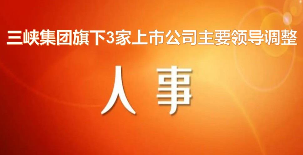 電力央企密集調(diào)整旗下上市公司領(lǐng)導(dǎo)層！